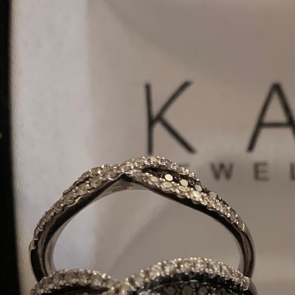 14kt white gold enhancer